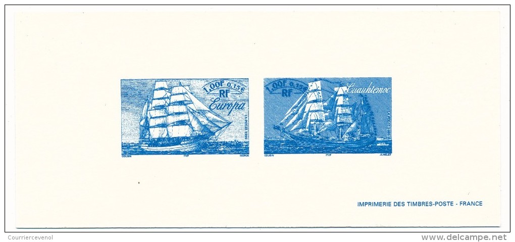 FRANCE - 5 Gravures "Armada Du Siècle" 1999 - Série Complète - Epreuves De Luxe