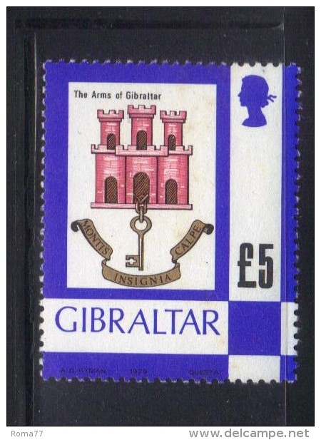 GIBILTERRA 1979 , Serie N. 393  MNH  *** - Gibraltar