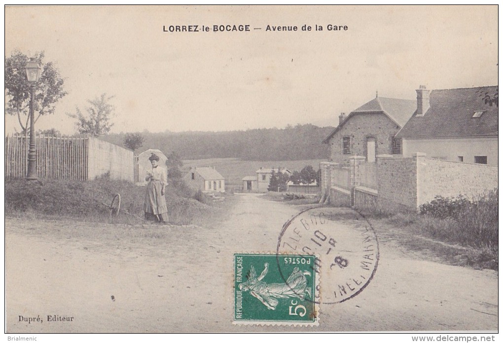 LORREZ LE BOCAGE Avenue De La Gare - Autres & Non Classés