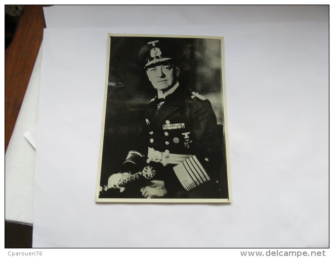 Un Officier Supérieur Allemand à Identifier Baton De Maréchal Uniforme Décorations Ww2 - Guerre, Militaire