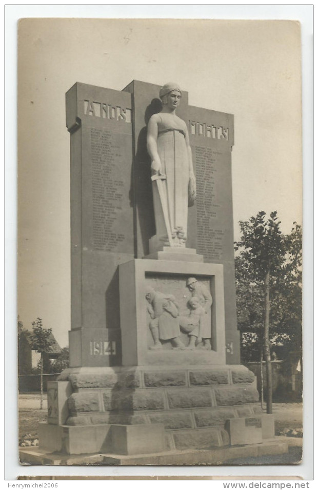 38 - Isère - Saint St Laurent Du Pont Carte Photo Monument Aux Morts - Saint-Laurent-du-Pont