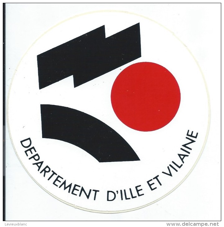 Département D'Ille Et Vilaine / Bretagne/JAC/ Années 80    ACOL82 - Aufkleber