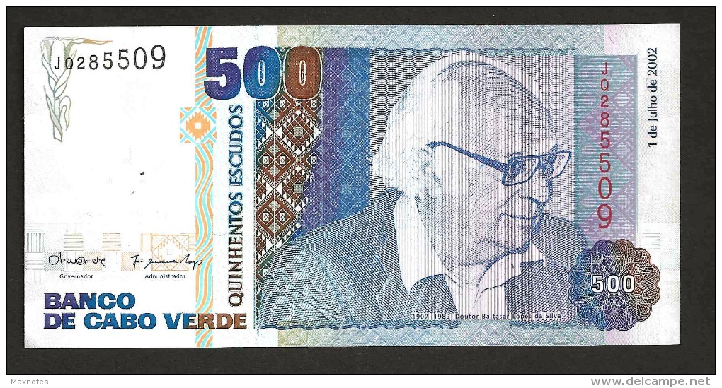 CAPE VERDE (CABO VERDE) :  500 Escudos  - 2002- UNC - Cape Verde