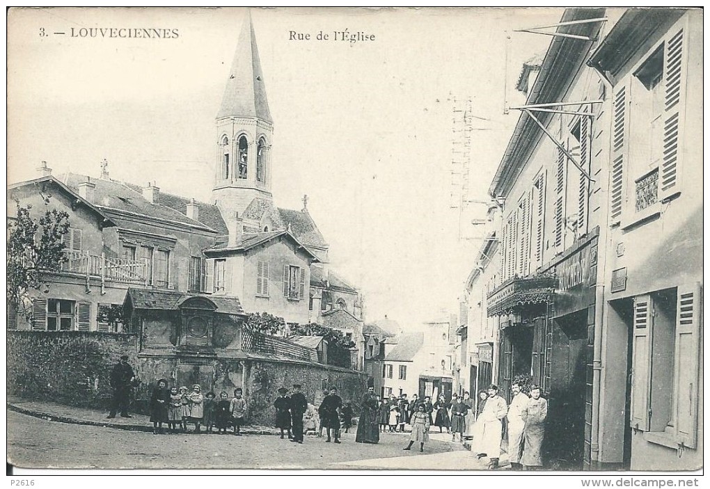 LOUVECIENNES- RUE DE L EGLISE - Louveciennes