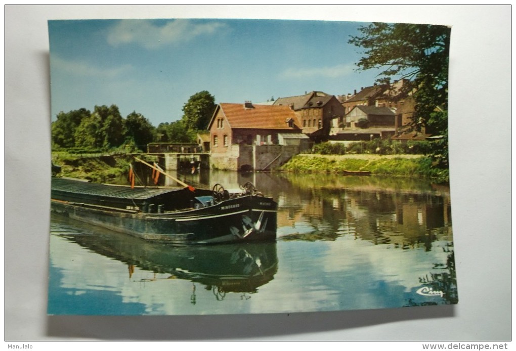 D 59 - Berlaimont - Le Canal  - Batellerie - Péniche - Berlaimont