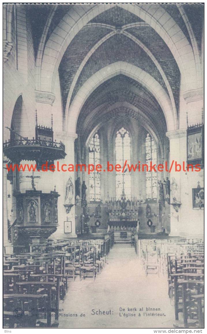 Missiehuis Van Scheut. De Kerk Binnen - Nels - Autres & Non Classés