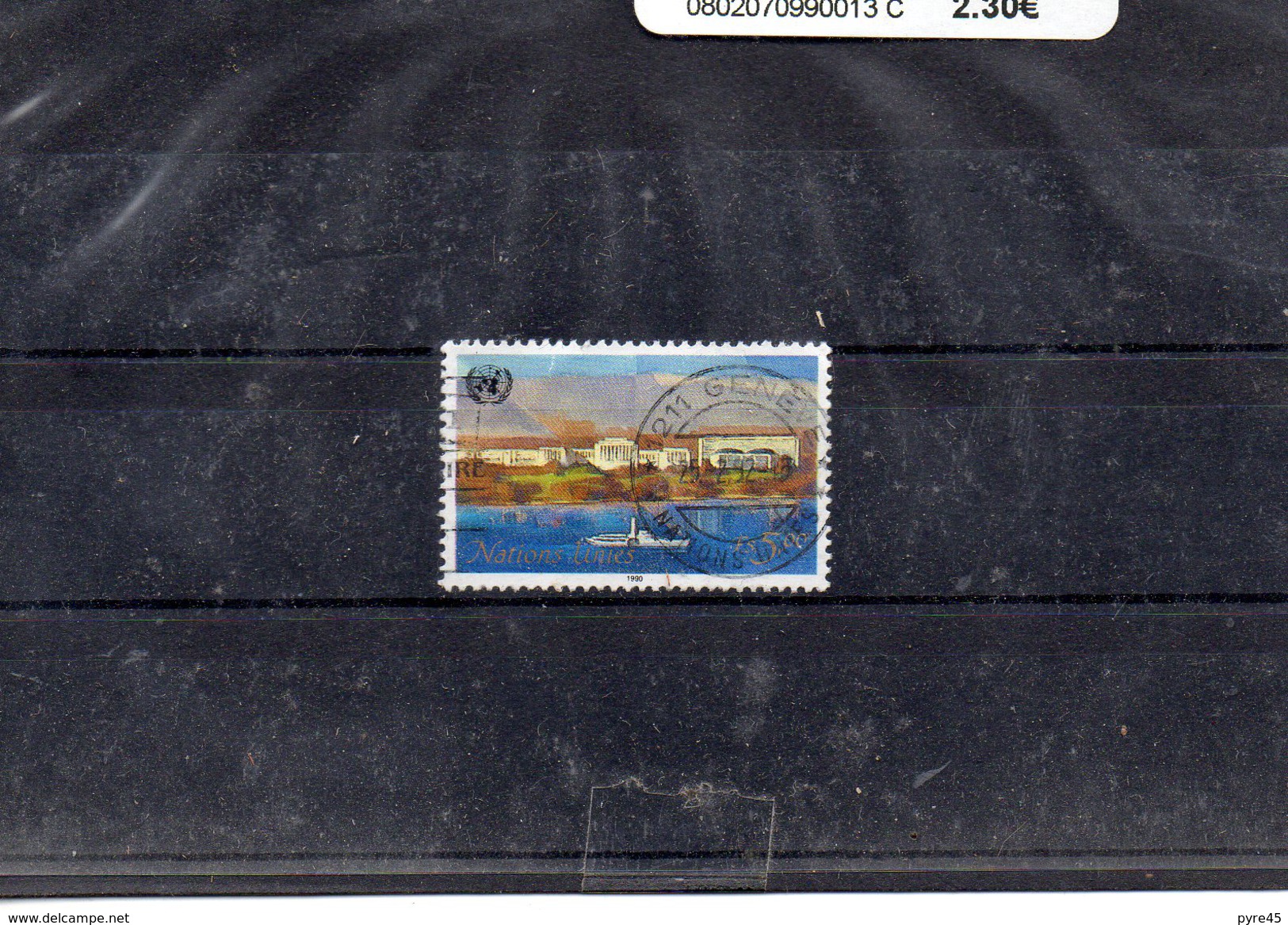 NATIONS UNIES GENEVE 1990 N° 187  OBLITERE - Used Stamps