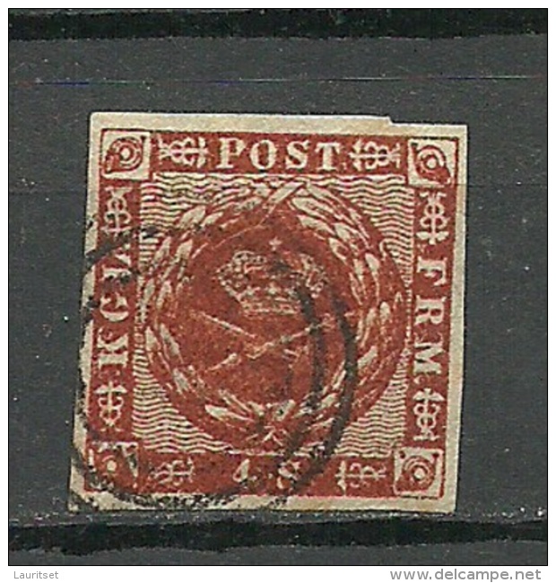 DENMARK 1858/62 Michel 7 O - Usati