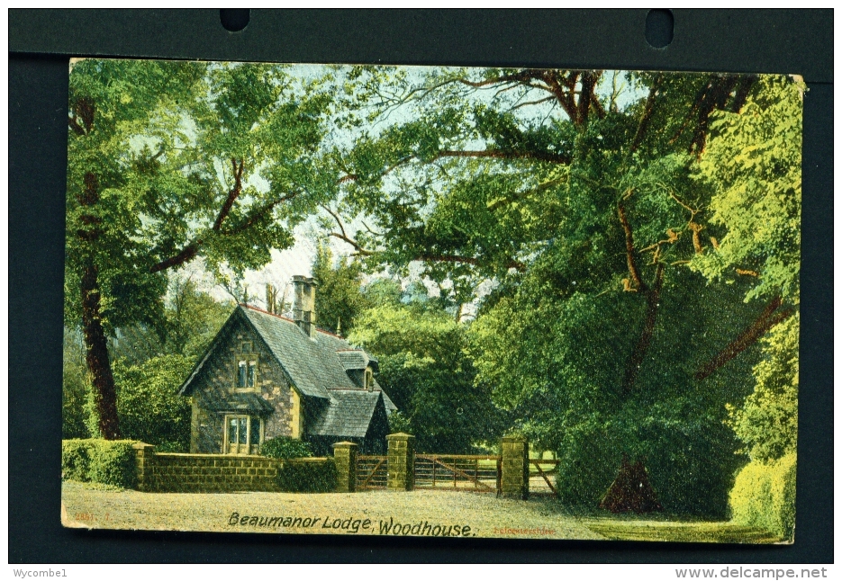 ENGLAND  -  Sheffield  Woodhouse  Beaumanor Lodge  Used Vintage Postcard As Scans - Sheffield