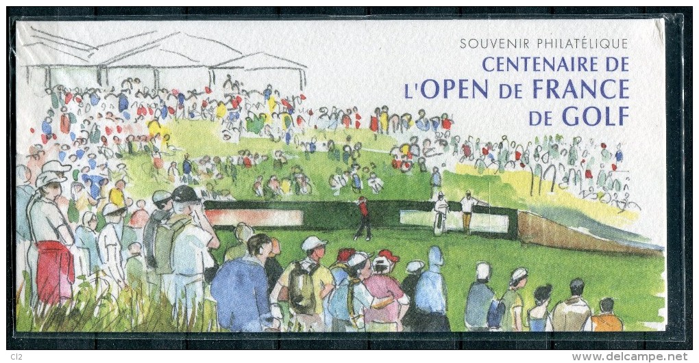 FRANCE - Blocs Souvenir 13 "Centenaire De L'Open De France De Golf " (sous Blister) - Bloques Souvenir