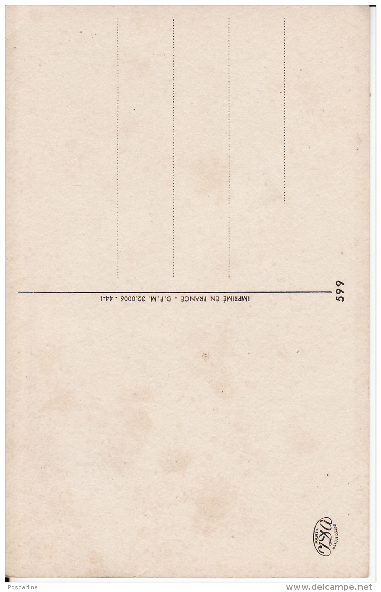 Fille Fleur, Marguerite, Découpis, Paillettes,IDA 599 , 2 Scans - Dessins D'enfants