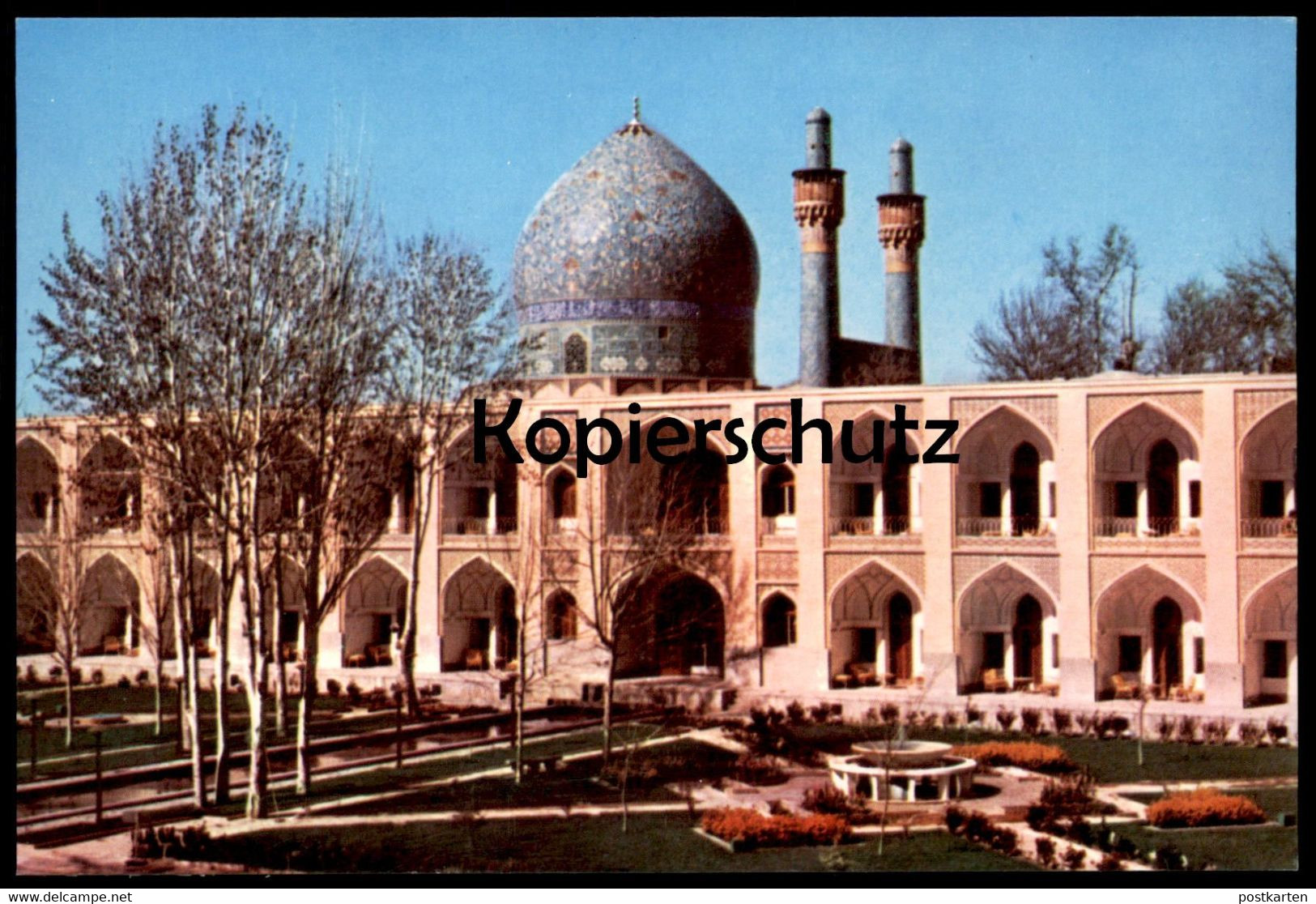 ÄLTERE POSTKARTE ISFAHAN SHAH-ABASS HOTEL IRAN Postcard Ansichtskarte AK Cpa - Iran