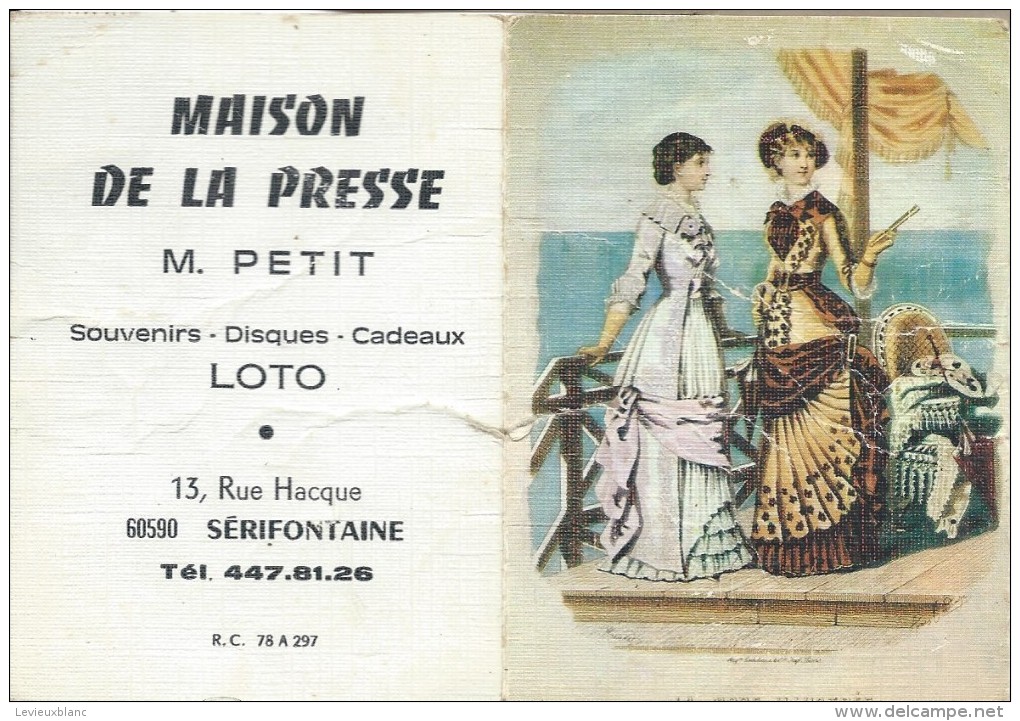 Petit Calendrier De Poche/Maison De La Presse/Petit/ Sérifontaine/1981   CAL321 - Petit Format : 1981-90