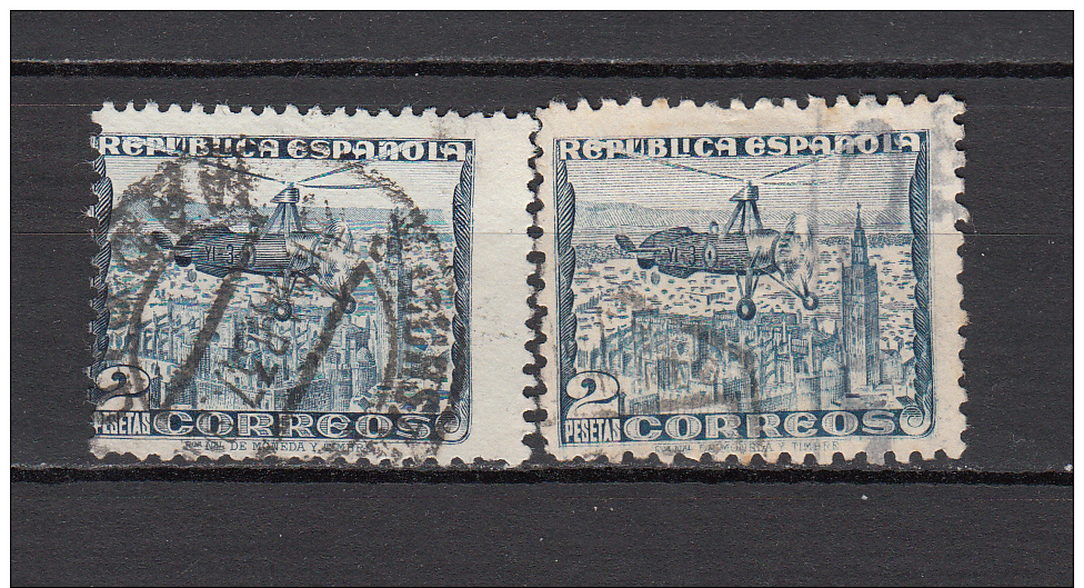 1935 - 1938    EDIFIL  Nº    689 , 769 - Oblitérés