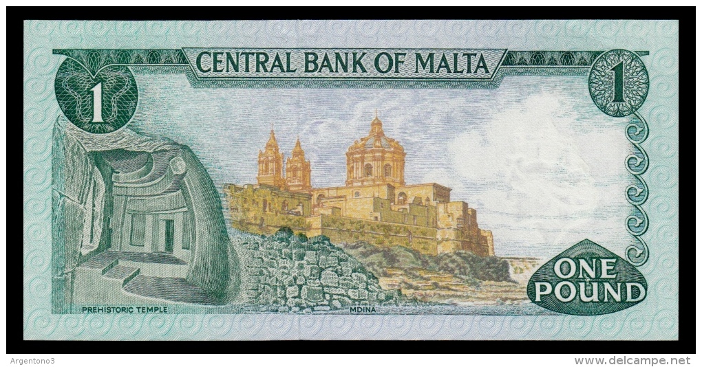 Malta 1 Lira 1967 (1973) UNC- - Malta