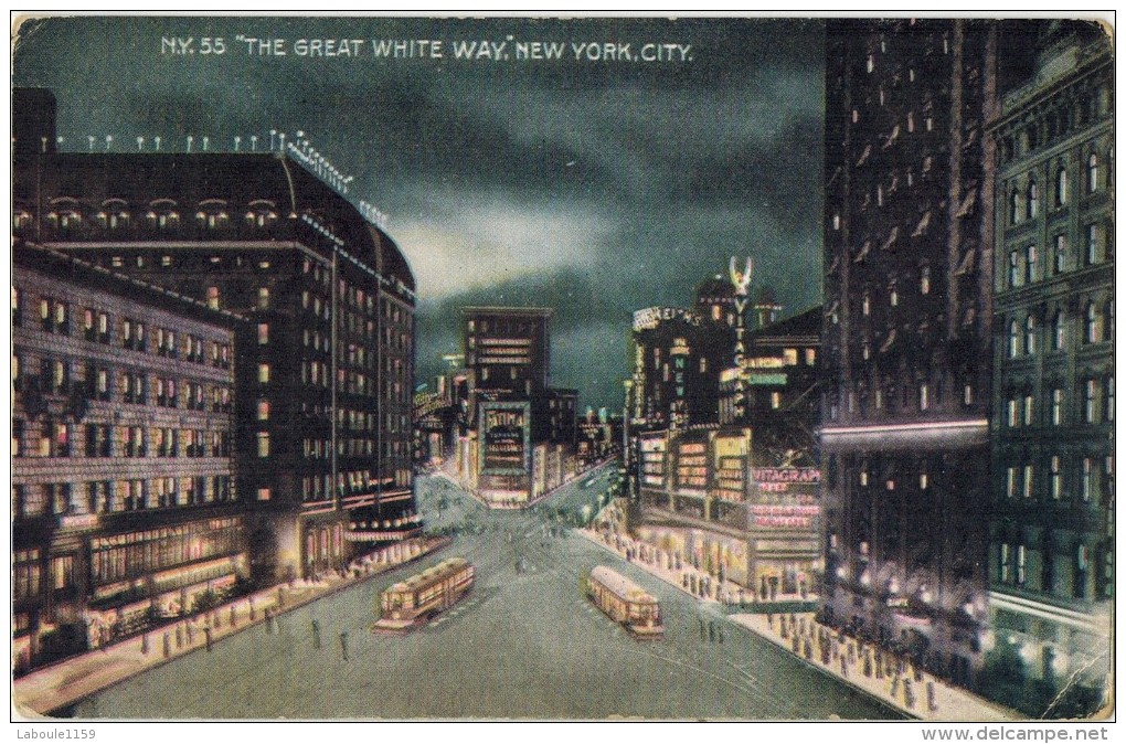 USA NEW YORK CITY BROADWAY : " The Great White Way " - Broadway