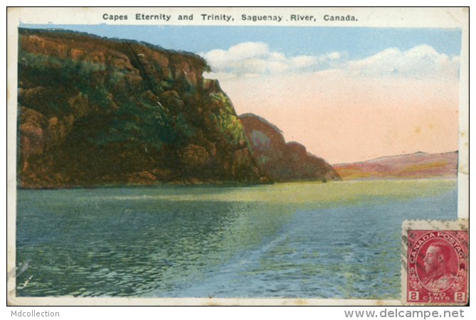 CA SAGUENAY / Capes Eternity And Trinity / CARTE COULEUR - Saguenay