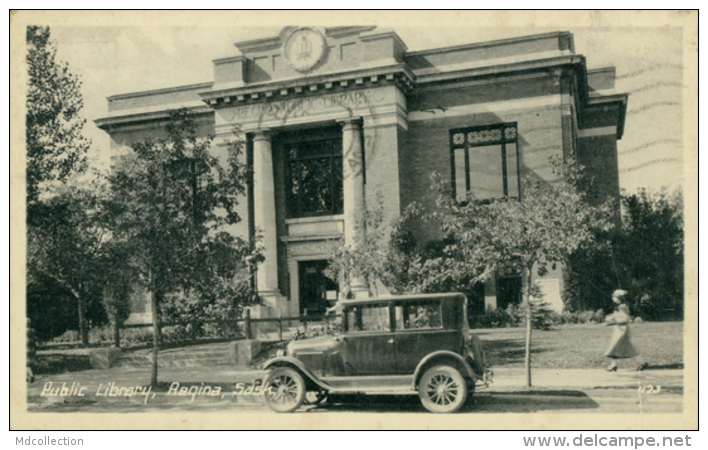 CA SASK / Public Library / CARTE GLACEE - Otros & Sin Clasificación