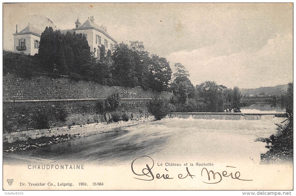 Chaudfontaine  Le Chateau Et La Rochette             A 1057 - Chaudfontaine