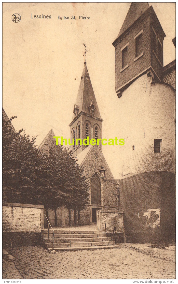 CPA  LESSINES EGLISE ST PIERRE - Lessines