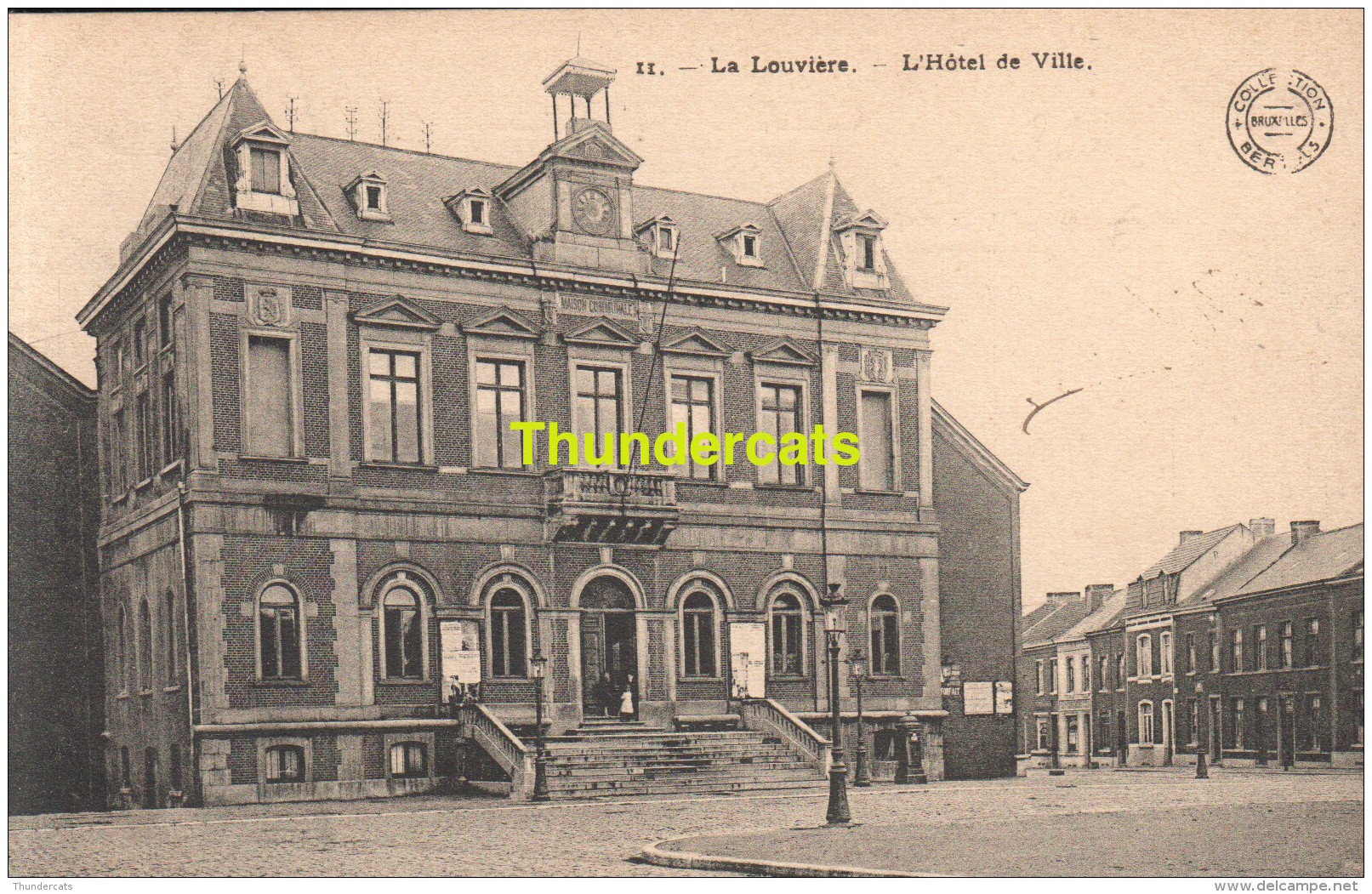 CPA   LA LOUVIERE  L'HOTEL DE VILLE - La Louvière