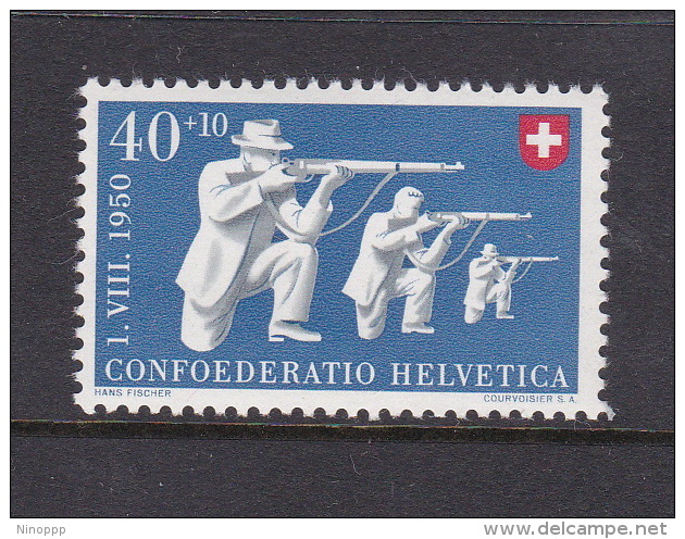 Switzerland 1950 Sorts Target Shooting, MNH - Unused Stamps