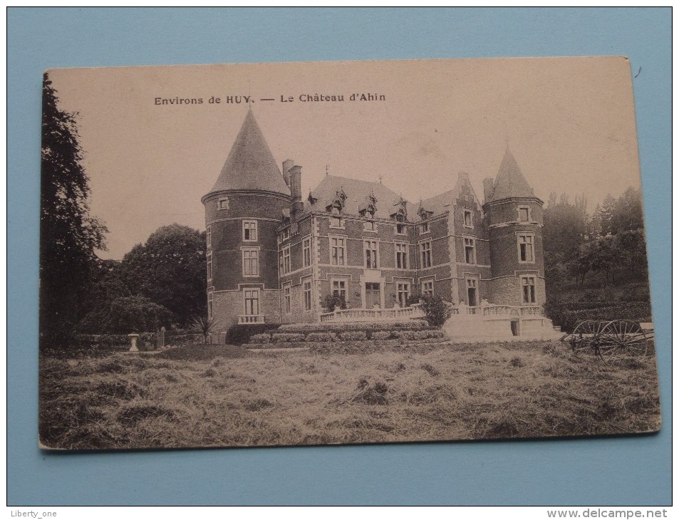 Le Château D'Ahin - Environs De Huy - Anno 19?? ( Zie Foto Voor Details ) !! - Huy