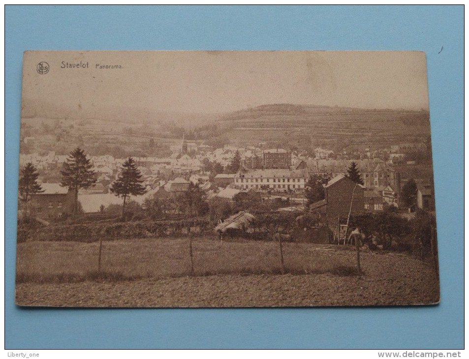 Panorama - Anno 19?? ( Zie Foto Voor Details ) !! - Stavelot