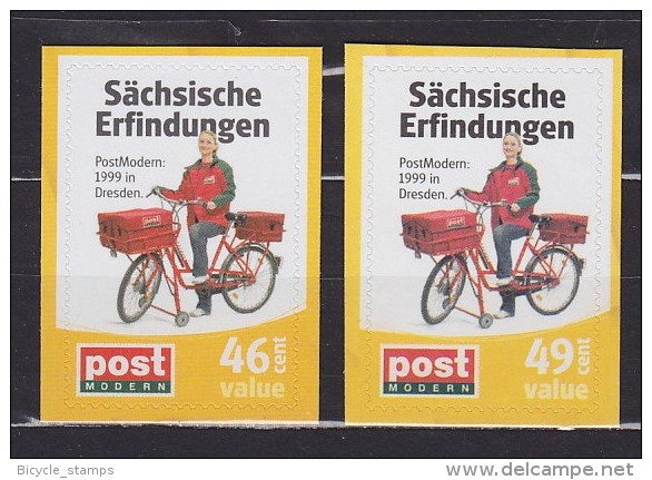 1999 ALLEMAGNE Germany PostModern Dresden ** MNH Vélo Cycliste Cyclisme Bicycle Cyclist Cycling Fahrrad Radfahrer [CK72] - Cycling