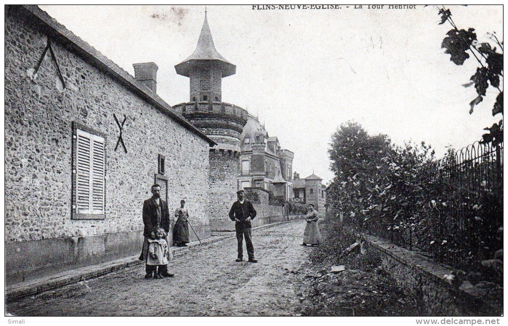 78 Flins-Neuve-Eglise La Tour Henriot 1912 - Altri & Non Classificati