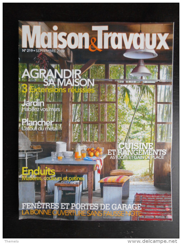 "Maison & Travaux" N°219 Septembre 2009 - Innendekoration