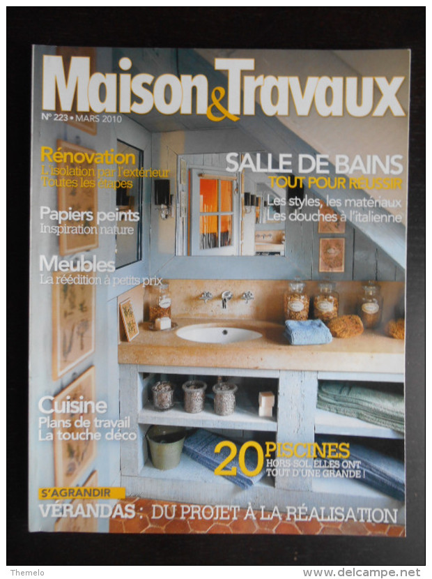 "Maison & Travaux" N°223 Mars 2010 - Innendekoration