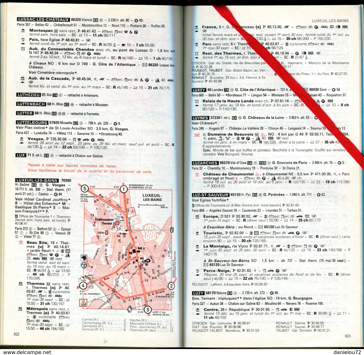 Guide Rouge MICHELIN 1983 - Michelin (guide)