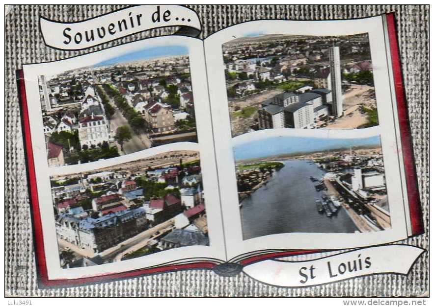 CPSM - SAINT-LOUIS (68) - Cartes Multi-Vues De 1964 - Saint Louis