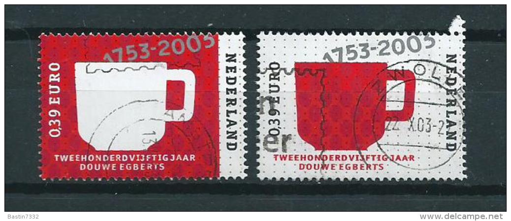 2003 Netherlands Complete Set 250 Years Douwe Egberts Used/gebruikt/oblitere - Gebruikt