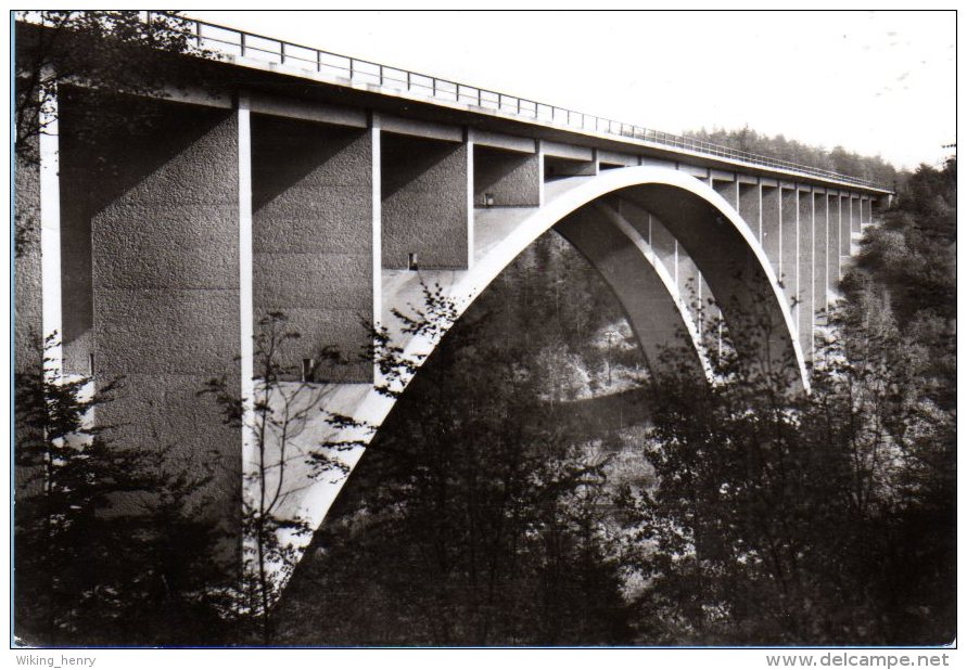 Hermsdorf - S/w Teufelsbrücke An Der Autobahn Dresden Eisenach - Hermsdorf