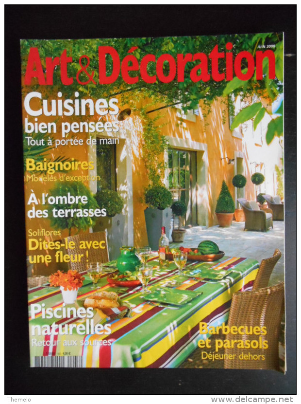 "Art & Décoration" N°443 Juin 2008 - Innendekoration