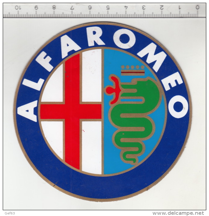 Alfaromeo ° Autocollant / Adesivi / Aufkleber / Stickers - Autocollants