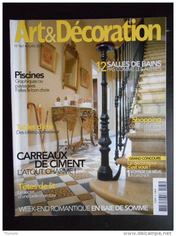 "Art & Décoration" N°461 Juin 2010 - Innendekoration