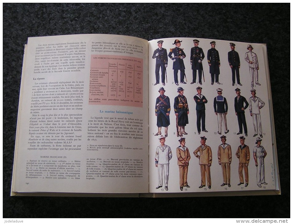 L´UNIFORME ET LES ARMES DES SOLDATS DE LA GUERRE 1939 1945 Tome 2 Armée Marine Aviation Légion FUNCKEN Liliane & Fred