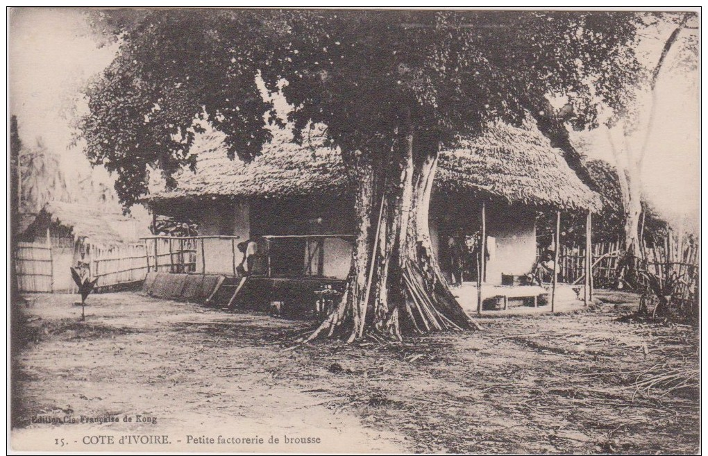 COTE D'IVOIRE. Petite Factorerie De Brousse - Côte-d'Ivoire