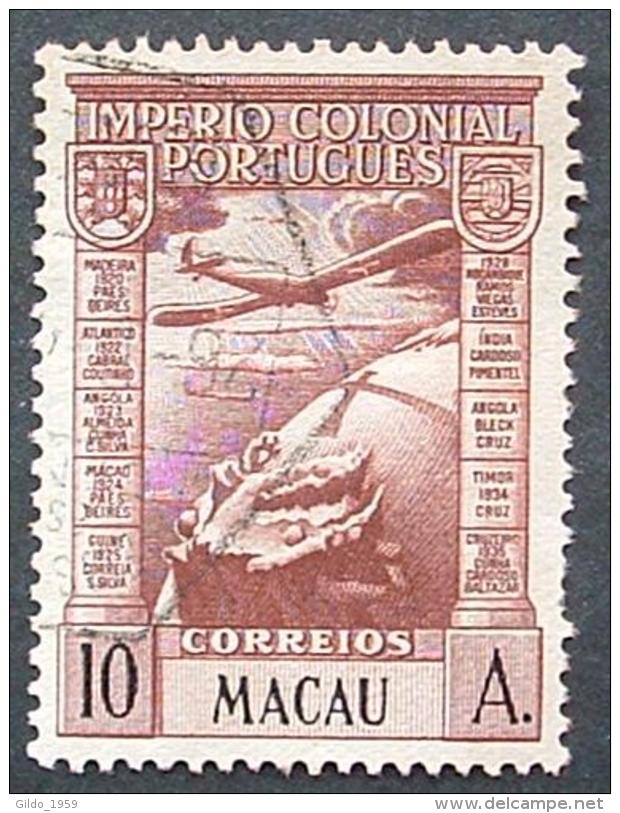 Macau - 1938 -Afinsa Nº 296 - L790 - Usati