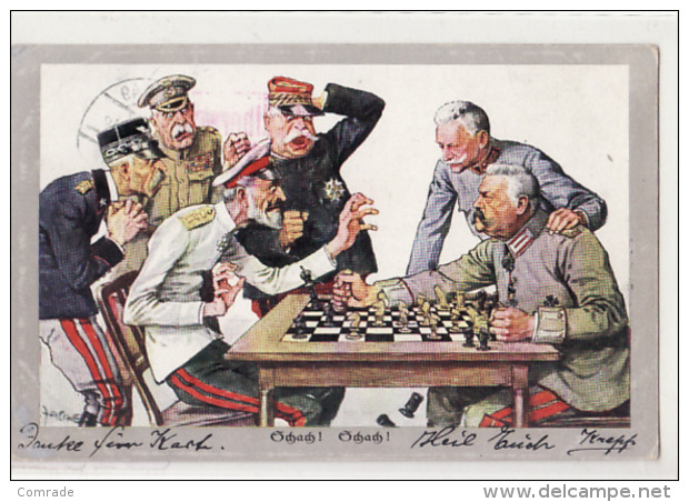 RUSSIA Chess Military Generals. - Schach