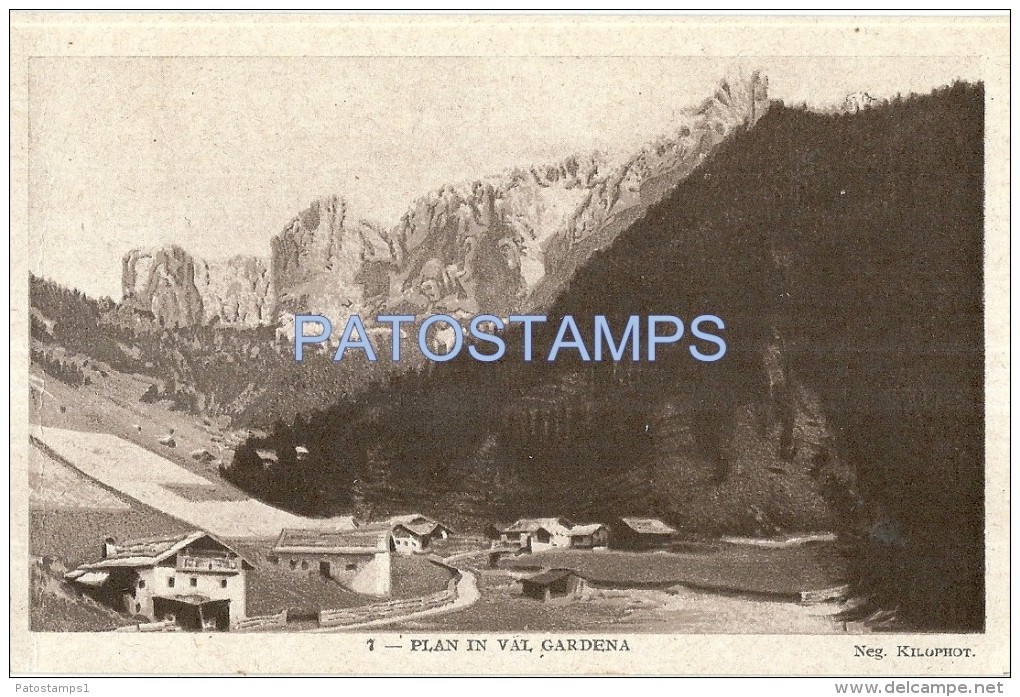 37450 ITALY VAL GARDENA BOLZANO VIEW PANORAMIC POSTAL POSTCARD - Altri & Non Classificati