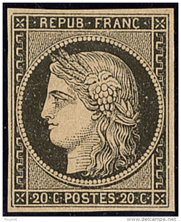 No 3, Très Frais. - TB - 1849-1850 Cérès