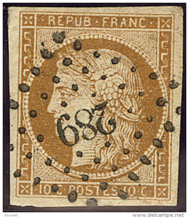 No 1b, Obl Pc 289, Jolie Pièce. - TB - 1849-1850 Cérès