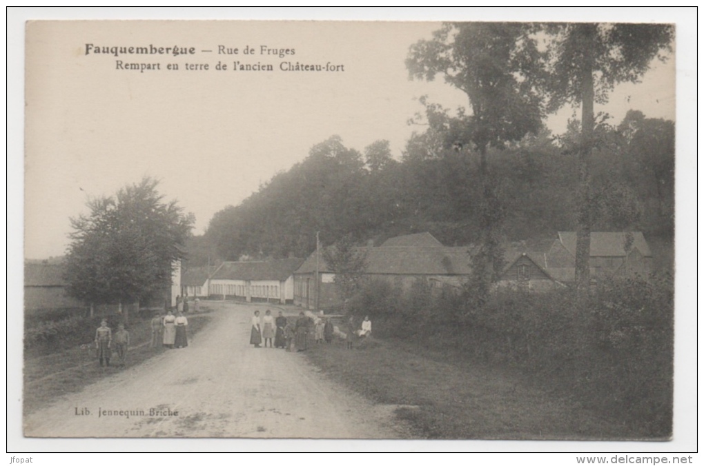 62 PAS DE CALAIS - FAUQUEMBERGUES Rue De Fruges, Rempart En Terre De L'ancien Château-Fort - Fauquembergues