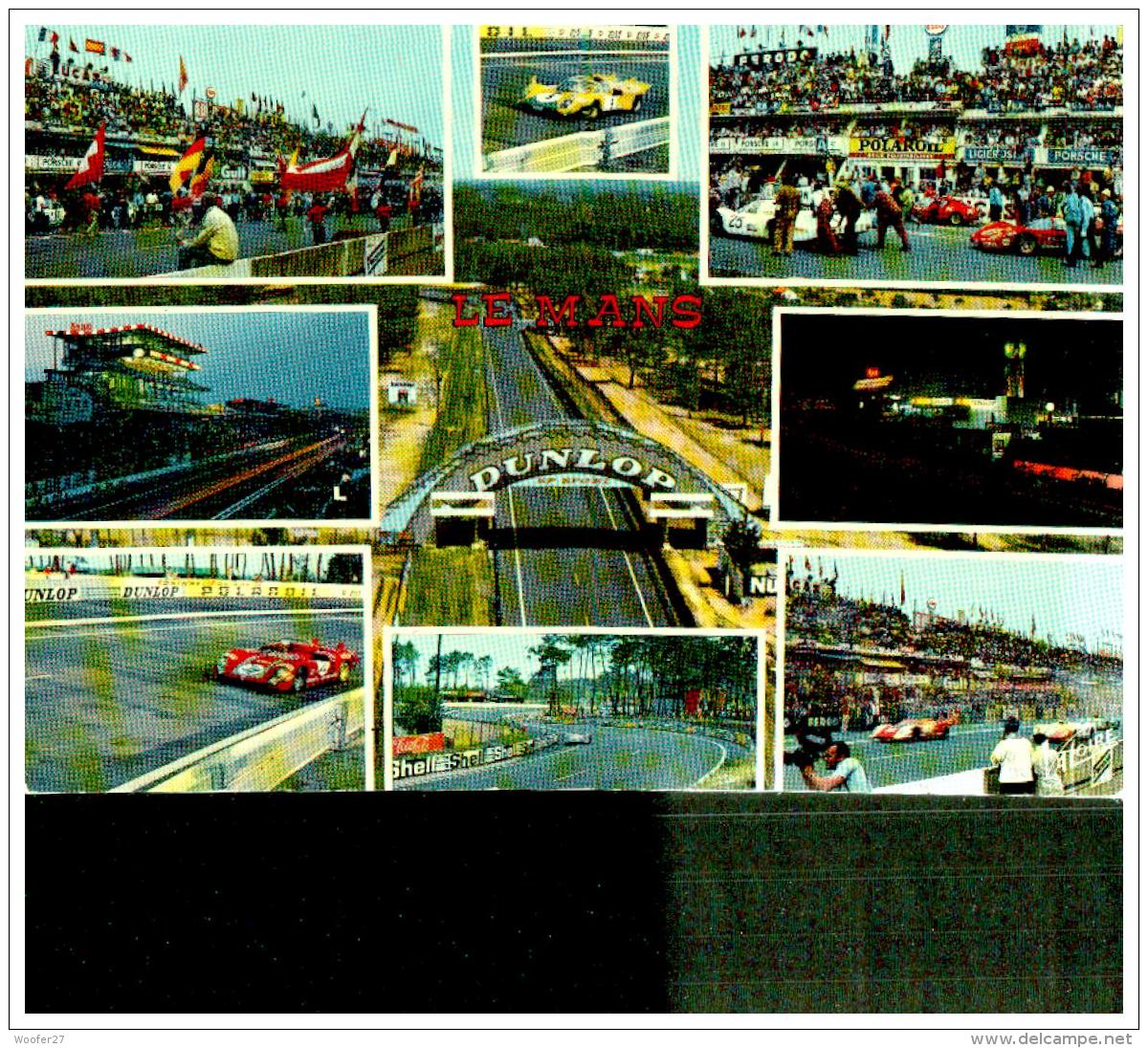 CPM LE MANS , CIRCUIT LES 24 HEURES DU MANS , Course Automobile , Multivue - Le Mans