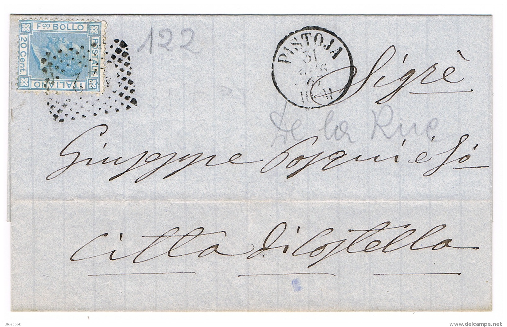 RB 1089 - 1839 Italy Letter Nizza To Porto Maurizio Rated 6 - Otros & Sin Clasificación