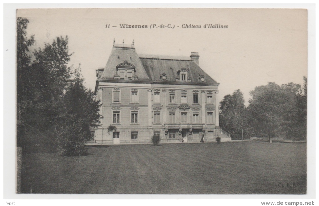 62 PAS DE CALAIS - WIZERNES Château D'Hallines - Other & Unclassified